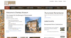 Desktop Screenshot of chertseymuseum.org